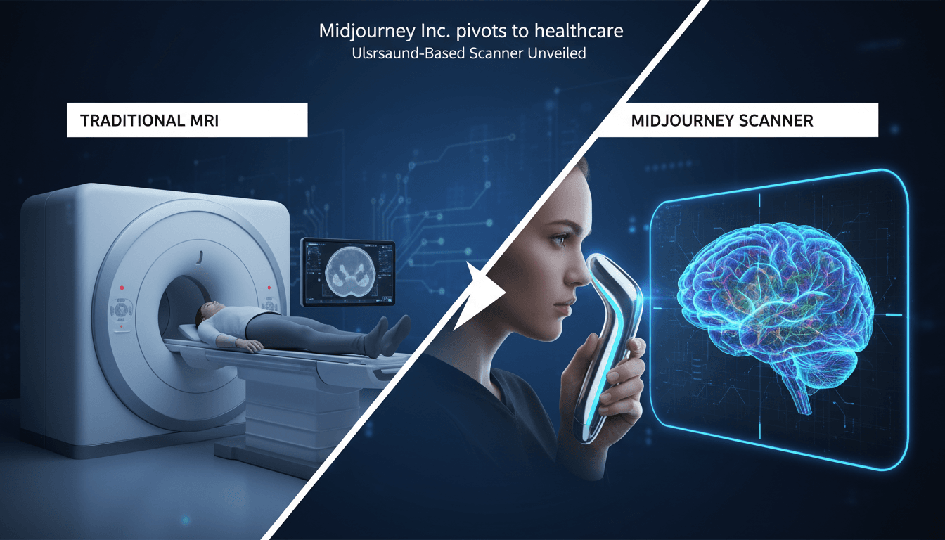 Midjourney Scanner showcasing advanced ultrasound imaging technology.