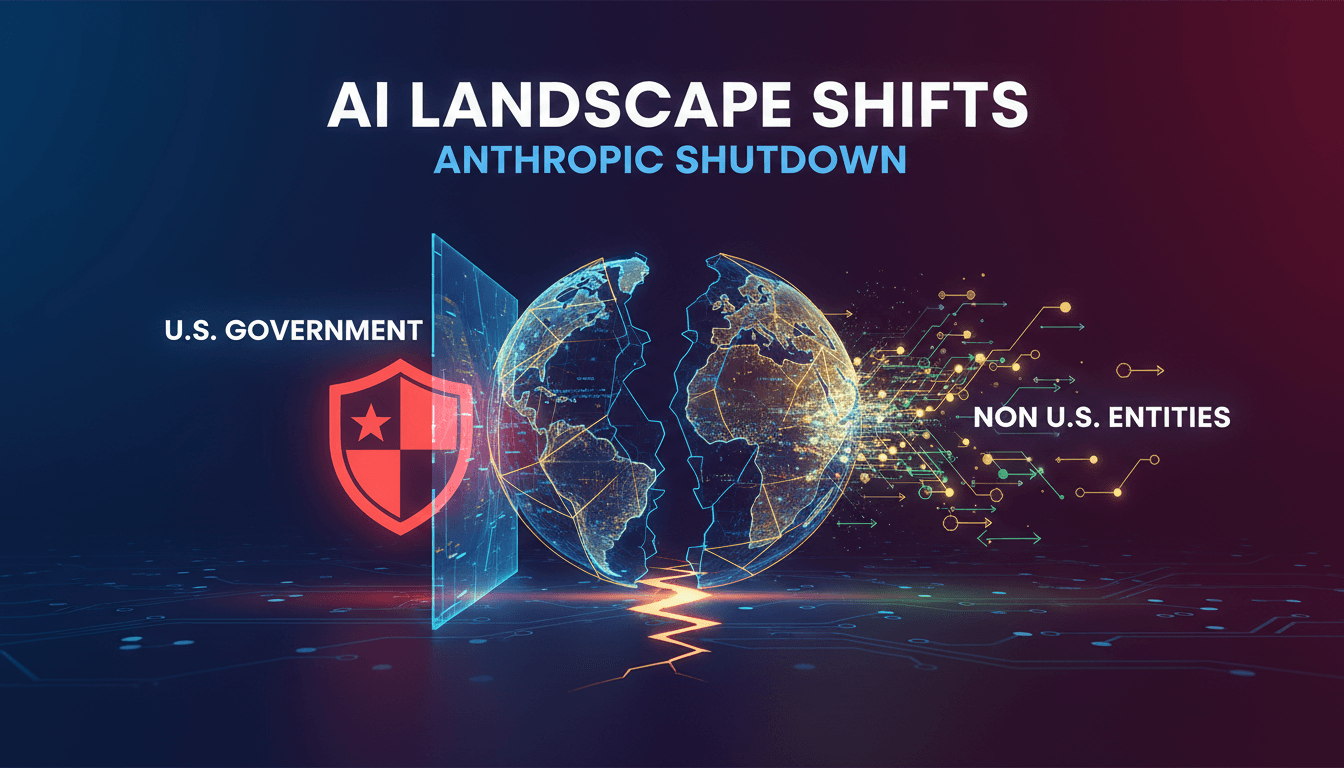 U.S. Government Orders Shutdown of Anthropic's AI Models Amid Foreign Access Restrictions