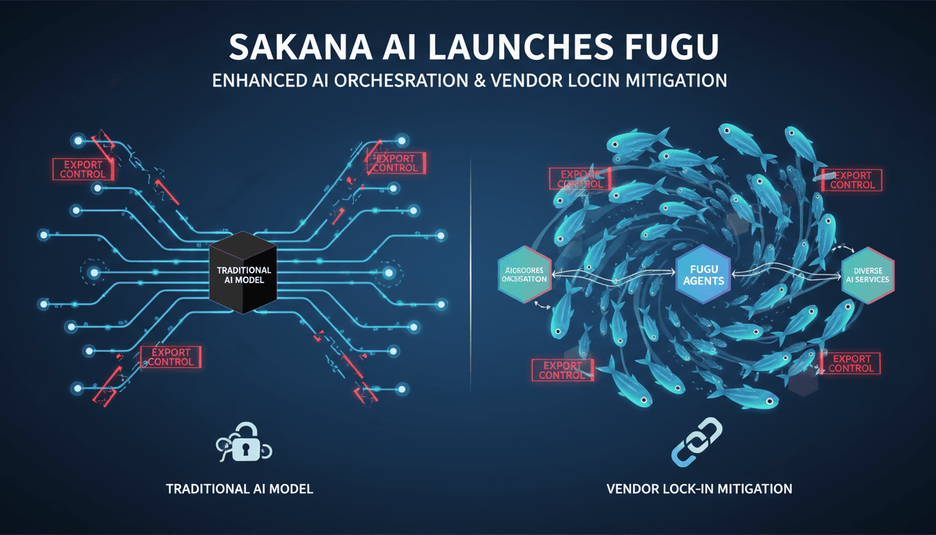 Sakana AI's Fugu orchestration system overview