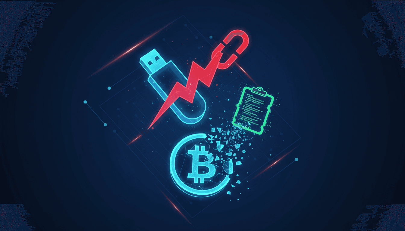 Microsoft Discovers USB-Based Crypto Clipper Malware Targeting Cryptocurrency Users