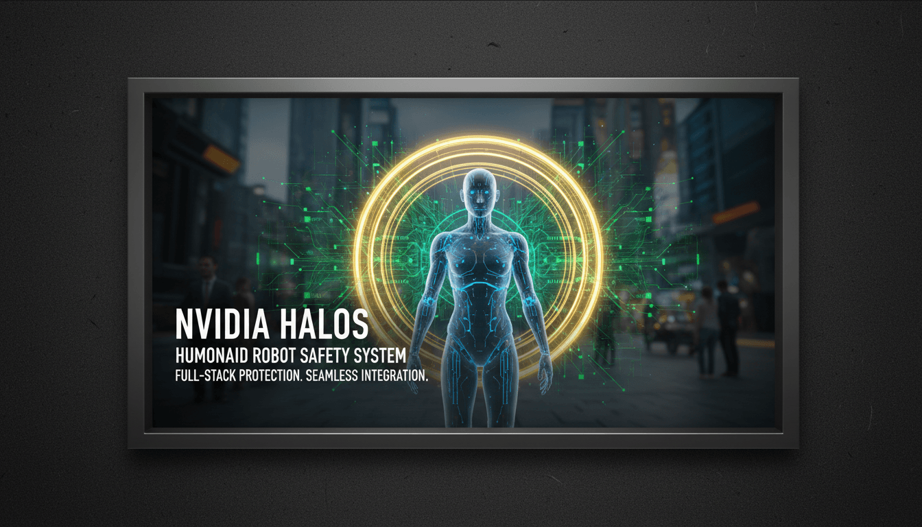 NVIDIA's Halos safety system for humanoid robots in action