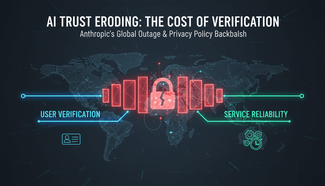 Anthropic AI model outage and privacy policy changes analysis