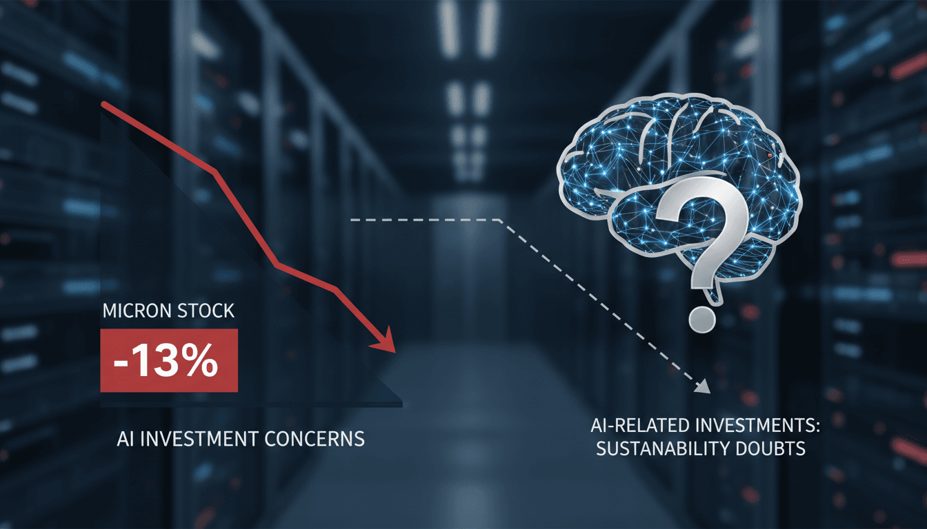 Micron Technology stock performance analysis amidst AI investment concerns
