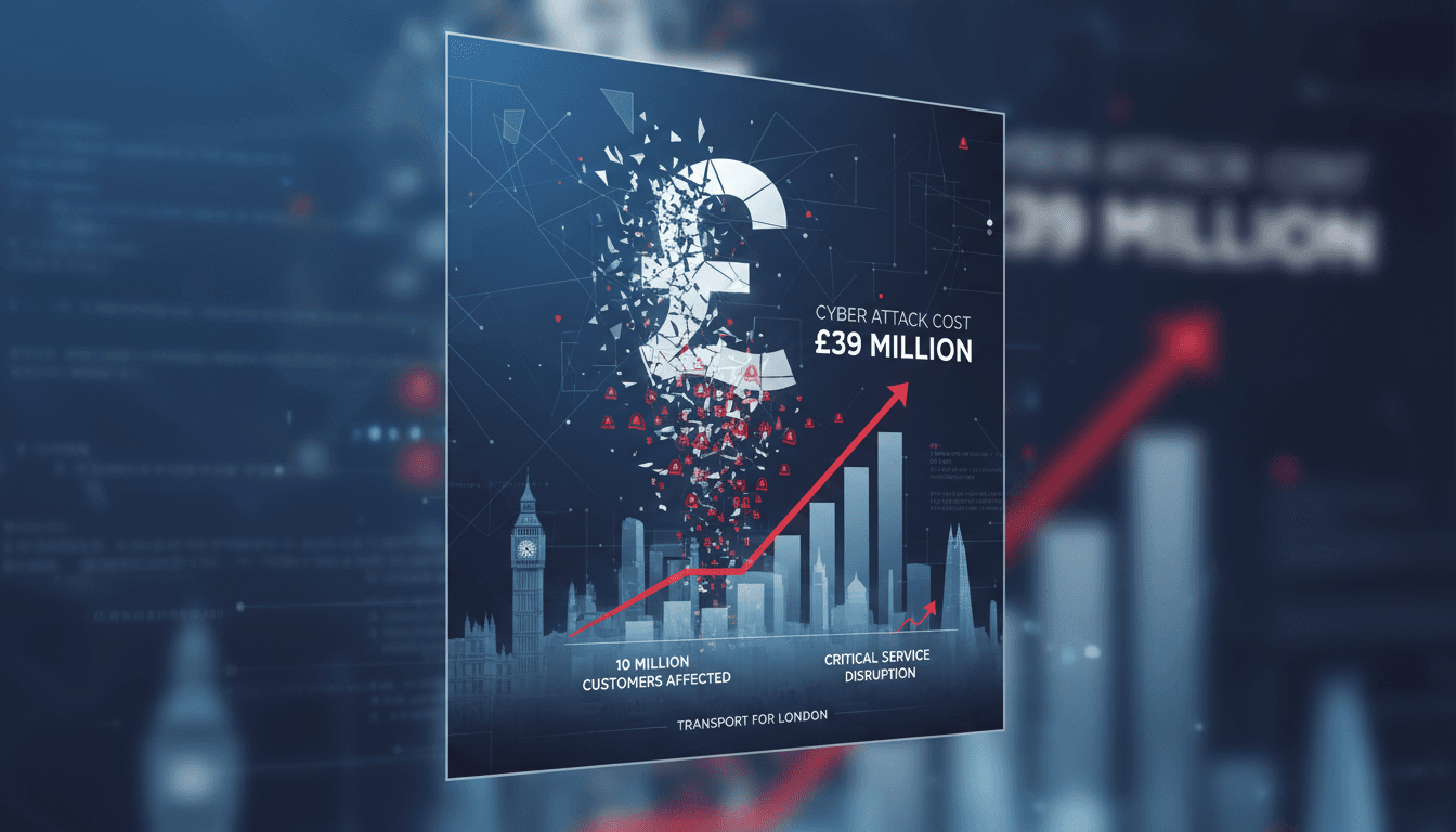 Cybersecurity vulnerabilities in public infrastructure highlighted by TfL attack