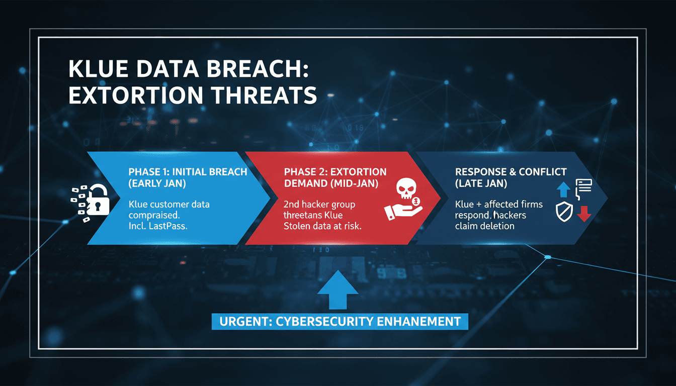 Klue data breach exposes customer information and triggers extortion threats