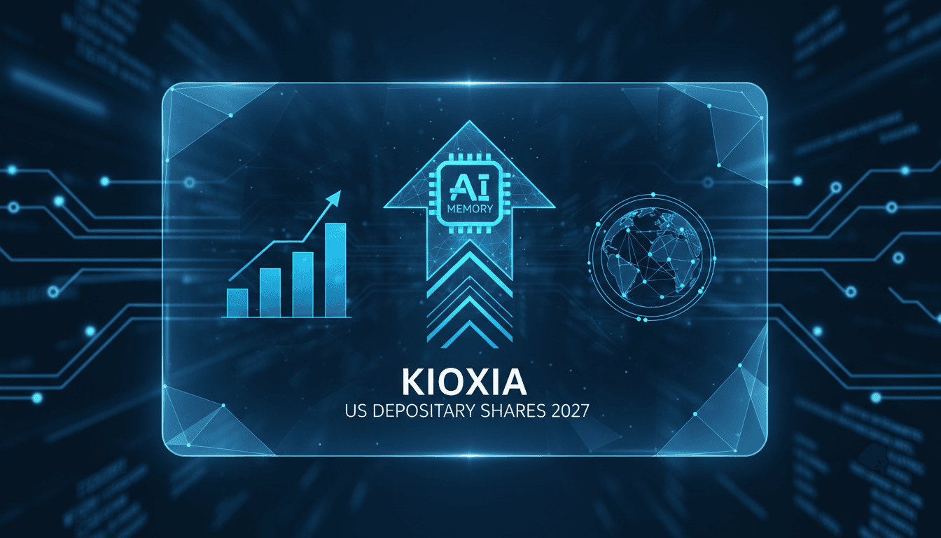 Kioxia to Launch US Depositary Shares in 2027 Amid AI Chip Demand Surge