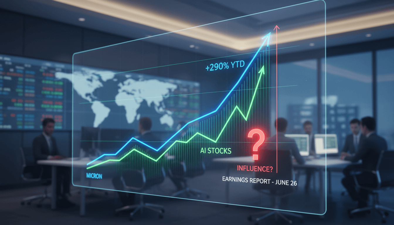 Micron's stock performance and AI market trends analysis