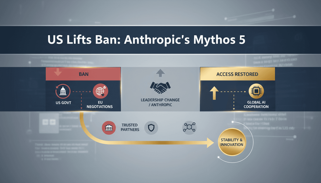 Anthropic's Mythos 5 model access lifted by US government