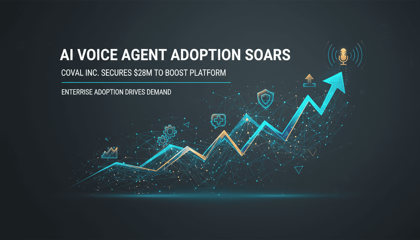 Coval Inc. secures $28 million in Series A funding for AI voice agent platform