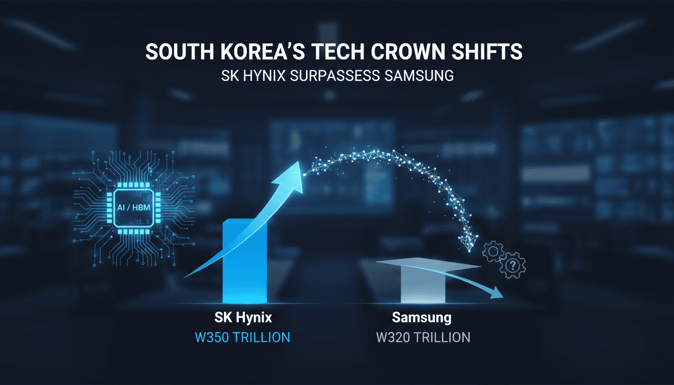 SK Hynix Becomes South Korea's Most Valuable Company Surpassing Samsung
