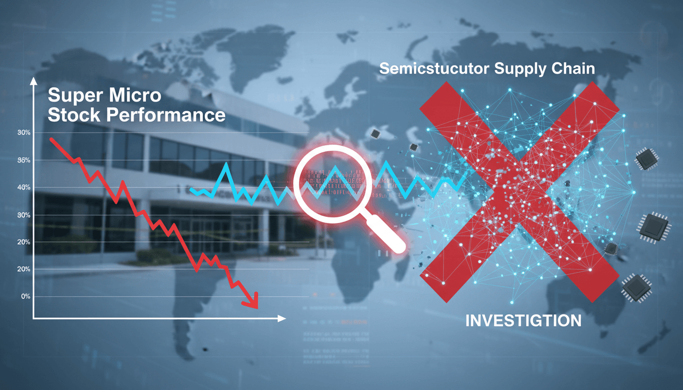 Taiwanese authorities conducting a raid on Super Micro Computer Inc.