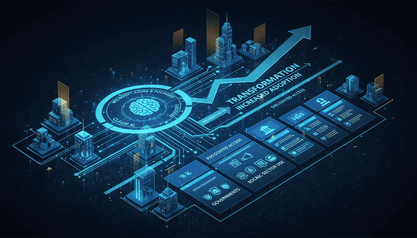 Anthropic Claude AI models launch in Microsoft Foundry for local governments