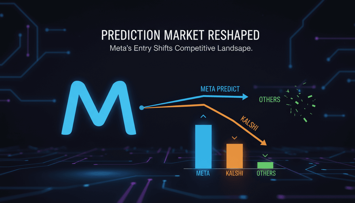Meta's prediction market app development after Kalshi acquisition talks