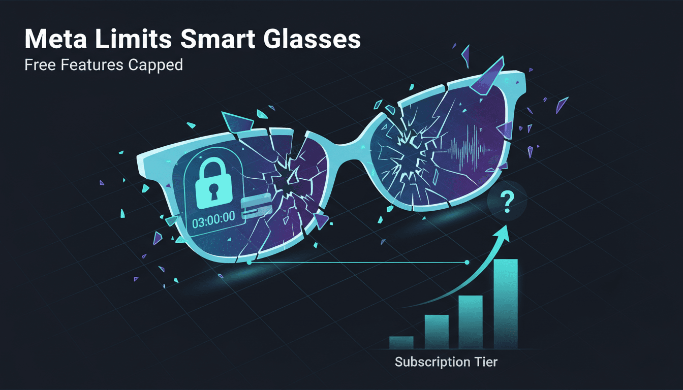 Meta smart glasses with Conversation Focus feature highlighted