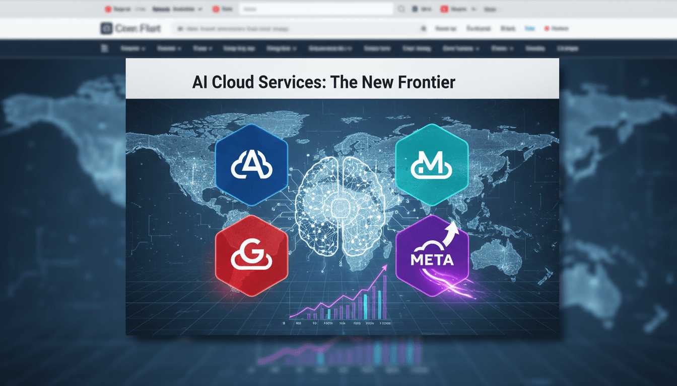Meta's new cloud business initiative to monetize AI computing resources.