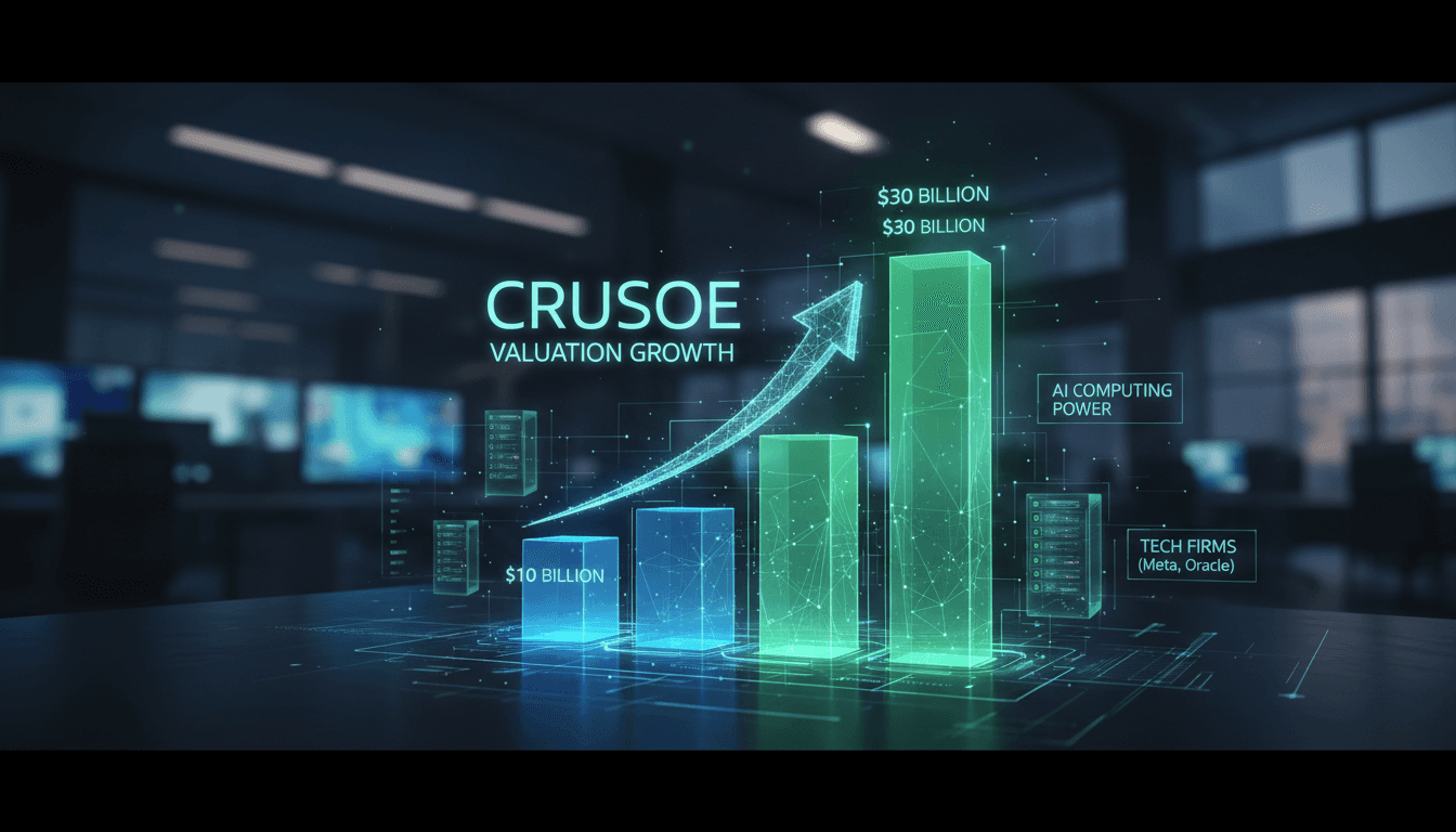 Crusoe's potential funding round and its impact on AI computing market