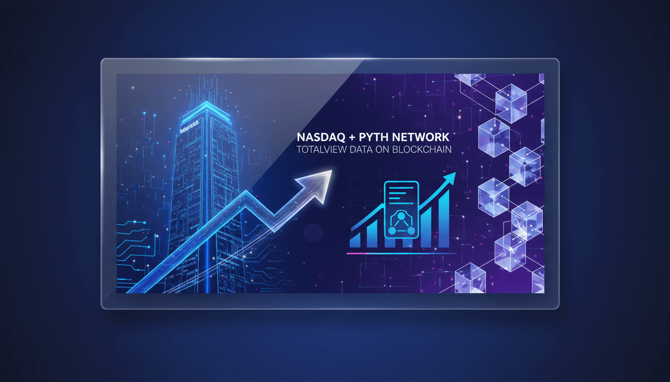 Nasdaq Partners with Pyth Network to Integrate TotalView Data into Blockchain Applications