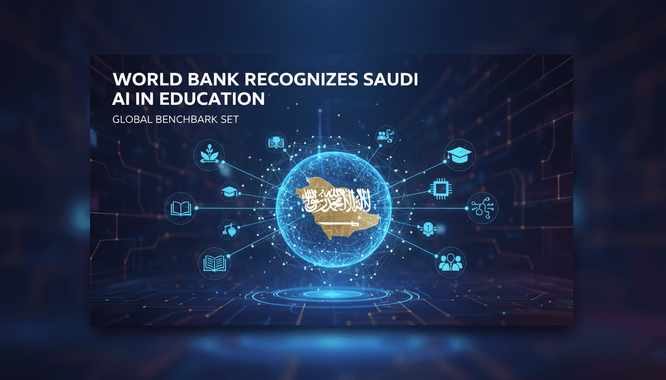 Saudi Arabia's AI Sandbox initiative in education highlighted by the World Bank
