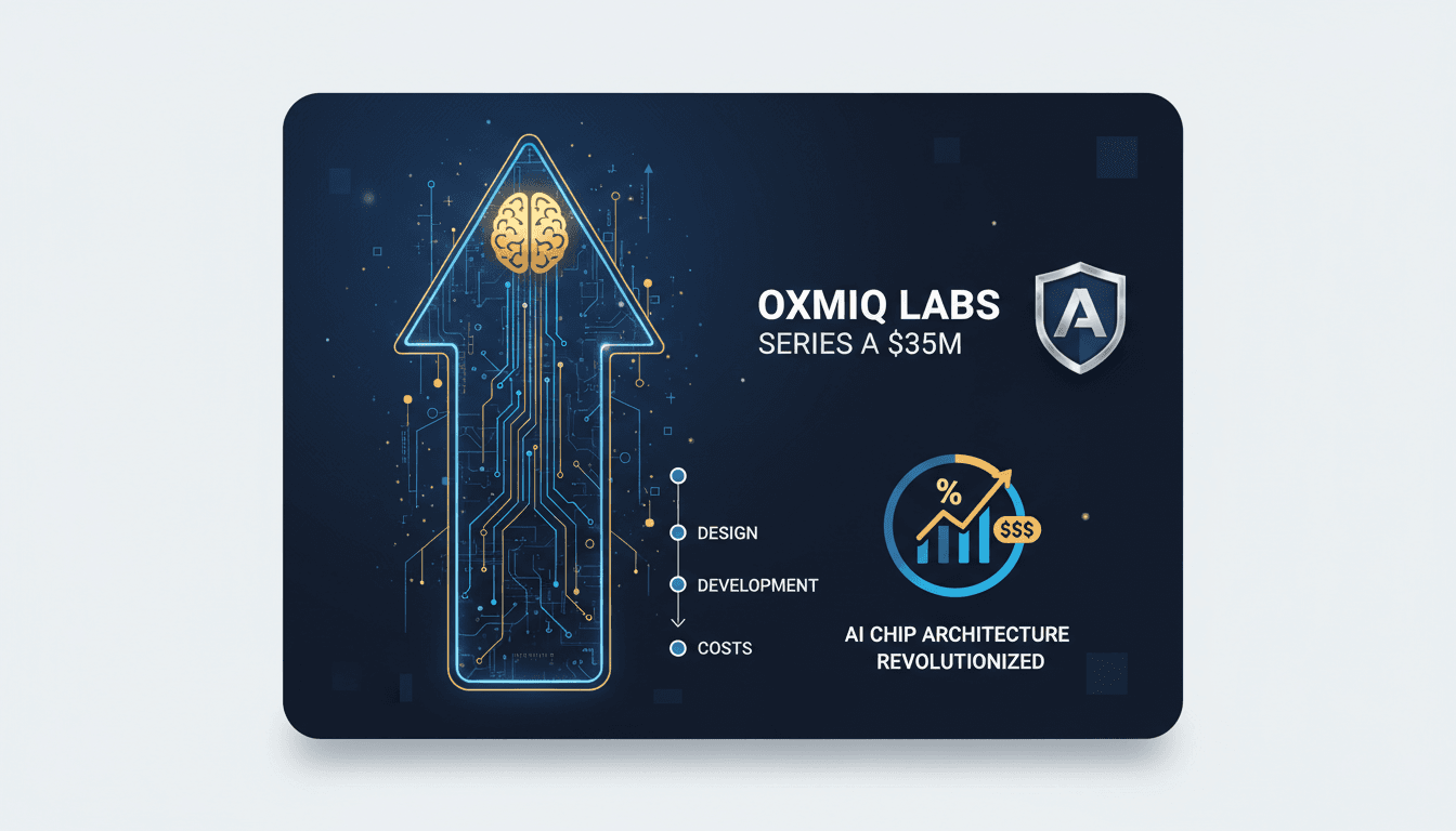 Oxmiq Labs secures $35 million in Series A funding for AI chip architecture