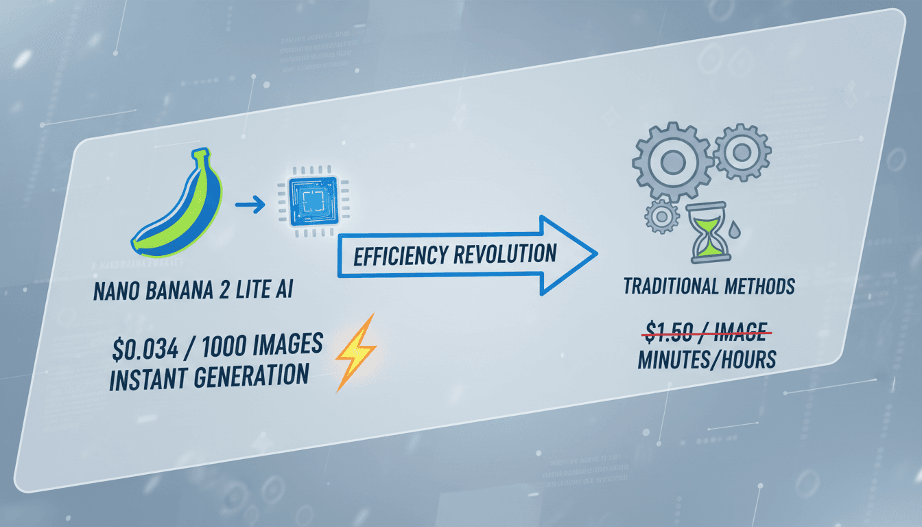 Google Nano Banana 2 Lite AI image generation model launch