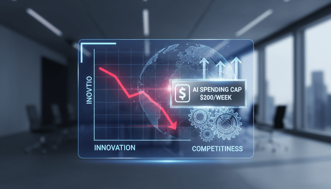 Tesla's new policy on employee AI spending limits