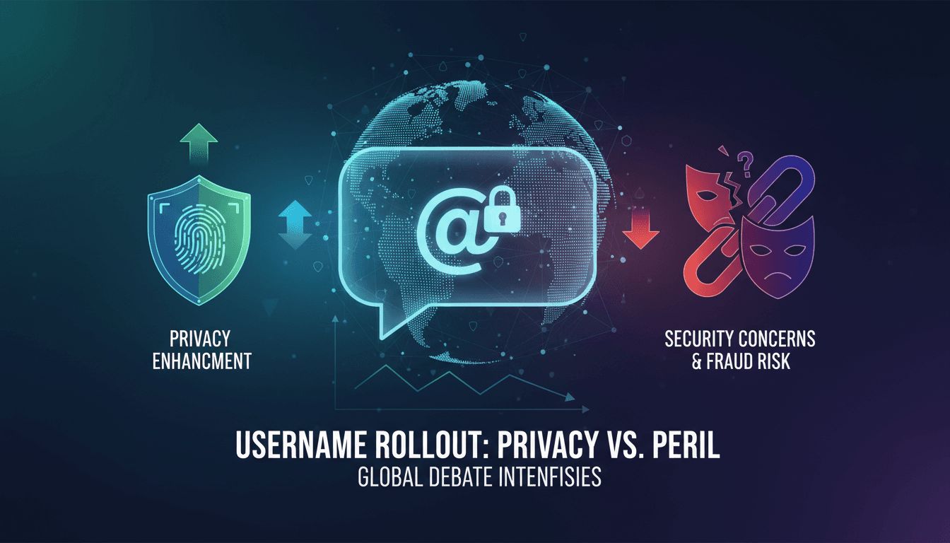 WhatsApp logo with a focus on user privacy and security features.