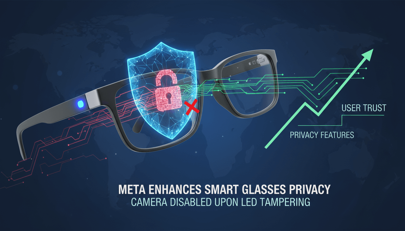 Meta's smart glasses with a focus on privacy features
