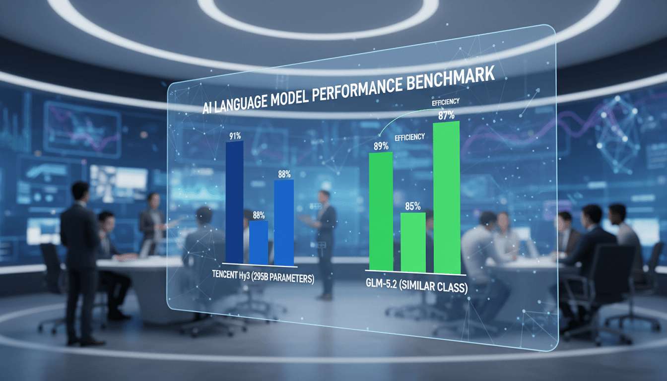 Tencent's Hy3 language model launch announcement