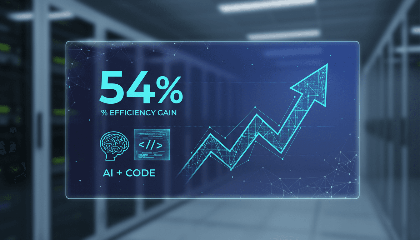 OpenAI's new AI models improving coding efficiency by 54%