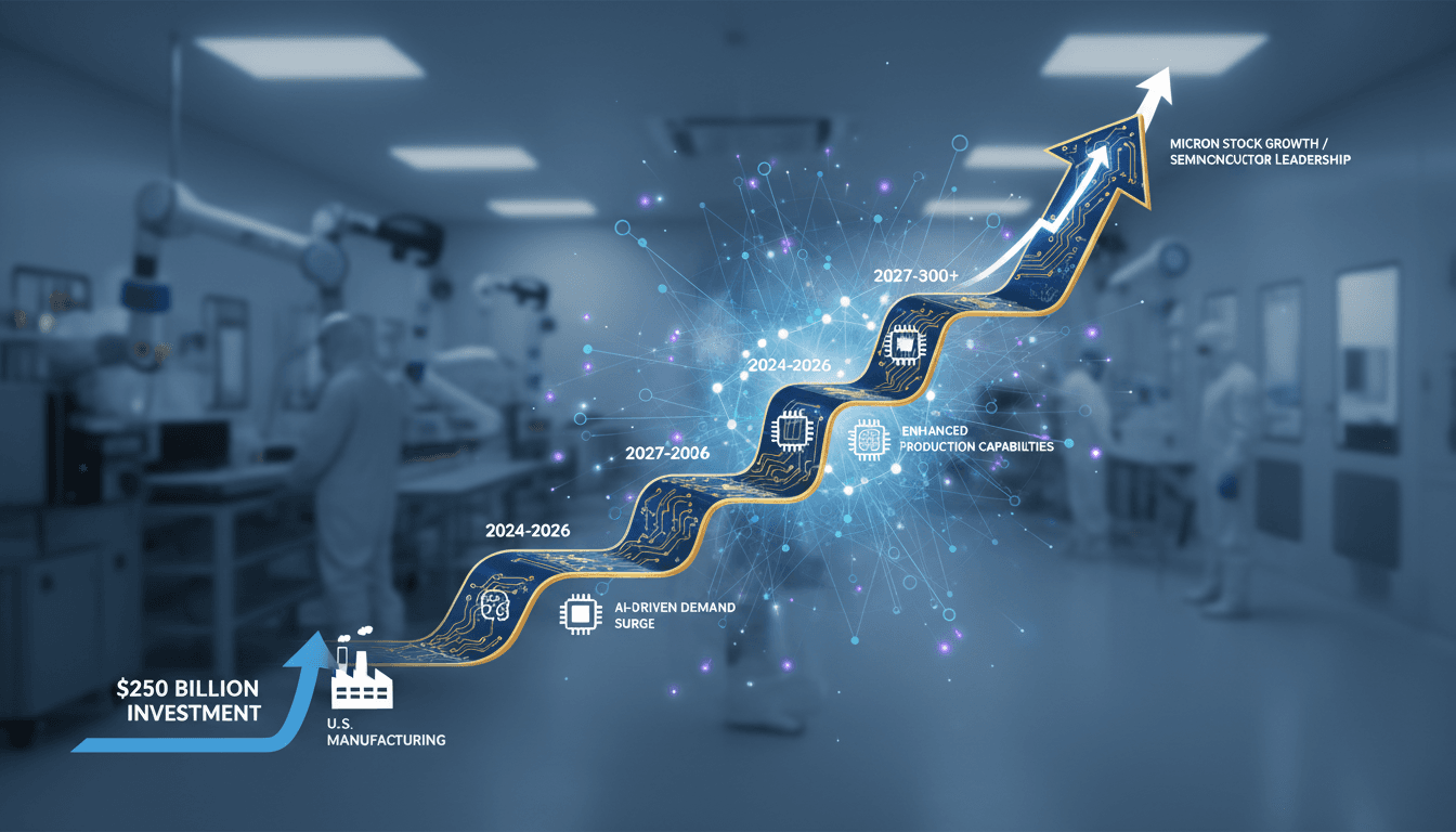 Micron Technology's investment in U.S. memory chip production