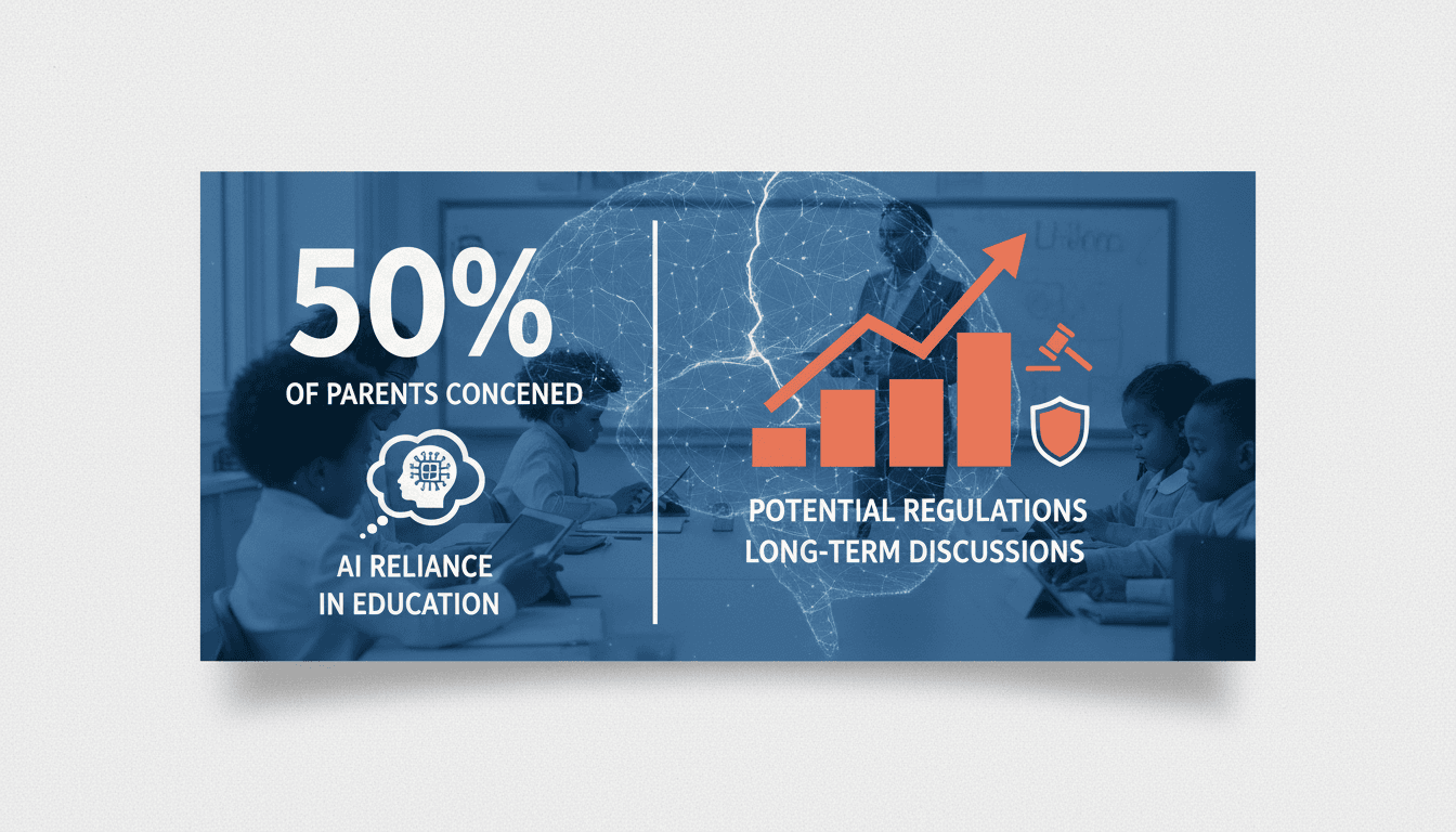 Parents expressing concerns over children's reliance on AI in education