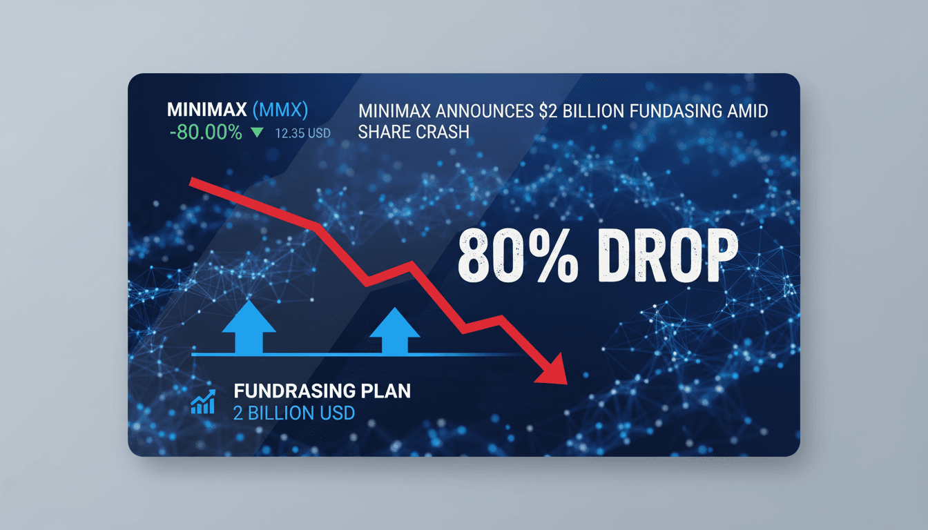 MiniMax announces $2 billion fundraising plan amid significant share price drop