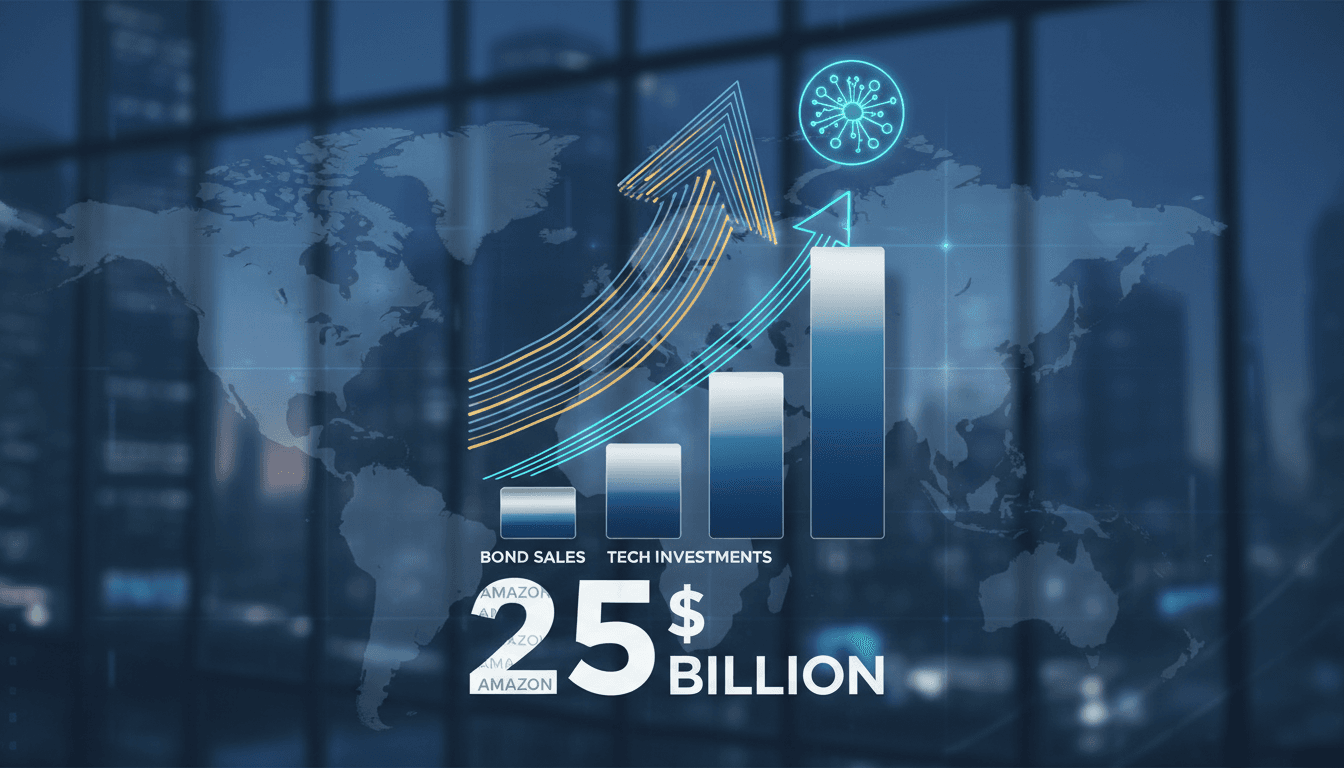 Amazon's bond sale highlights the financial demands of AI projects.