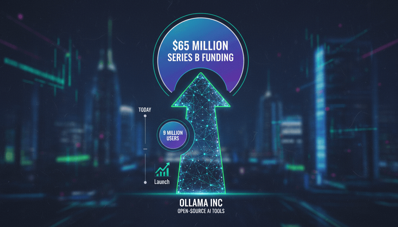Ollama Inc. secures $65 million in Series B funding to enhance open-source AI tools