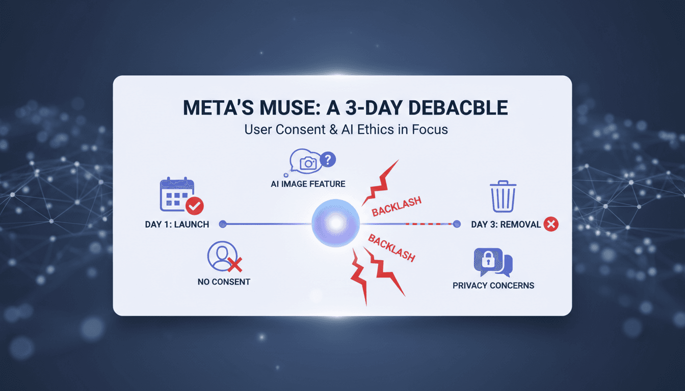 Meta's Muse Image feature on Instagram removed due to privacy concerns.