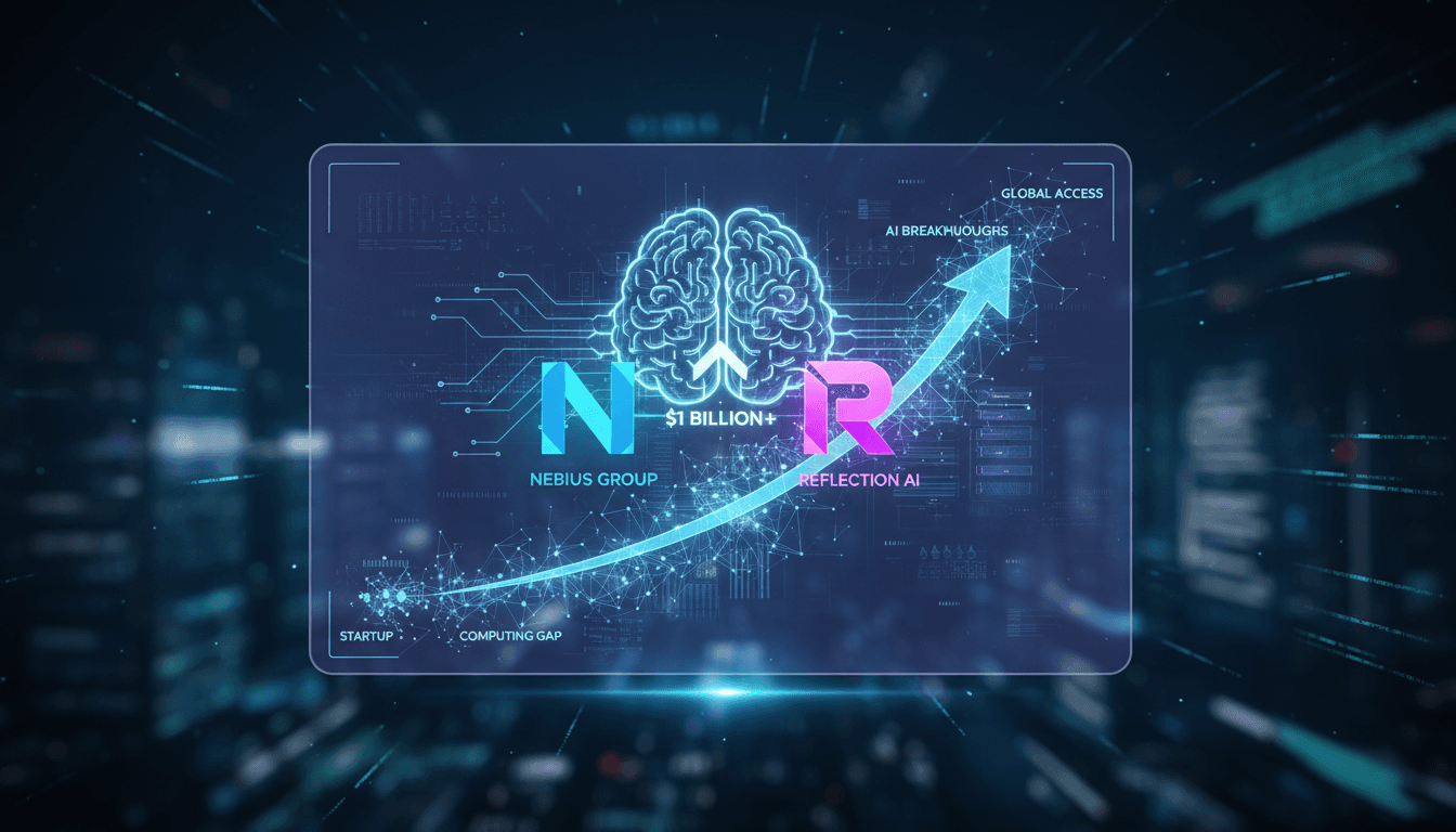 Nebius Group and Reflection AI partnership announcement