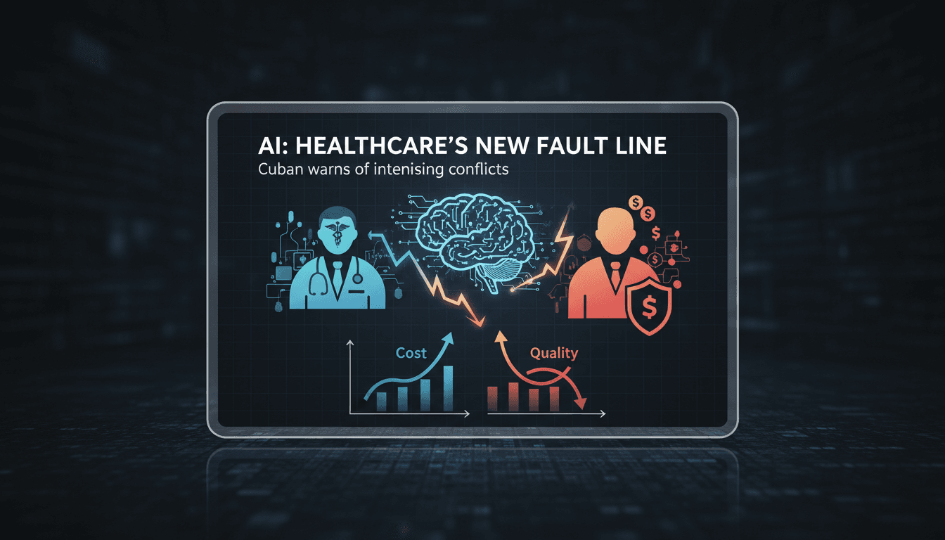 Mark Cuban discussing AI's impact on the healthcare system