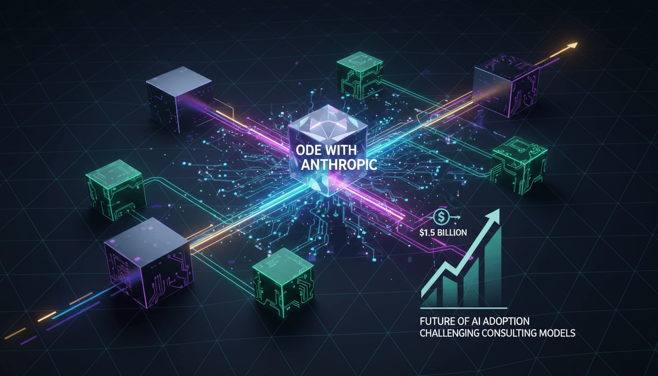 Anthropic's Ode venture aims to transform enterprise AI adoption.