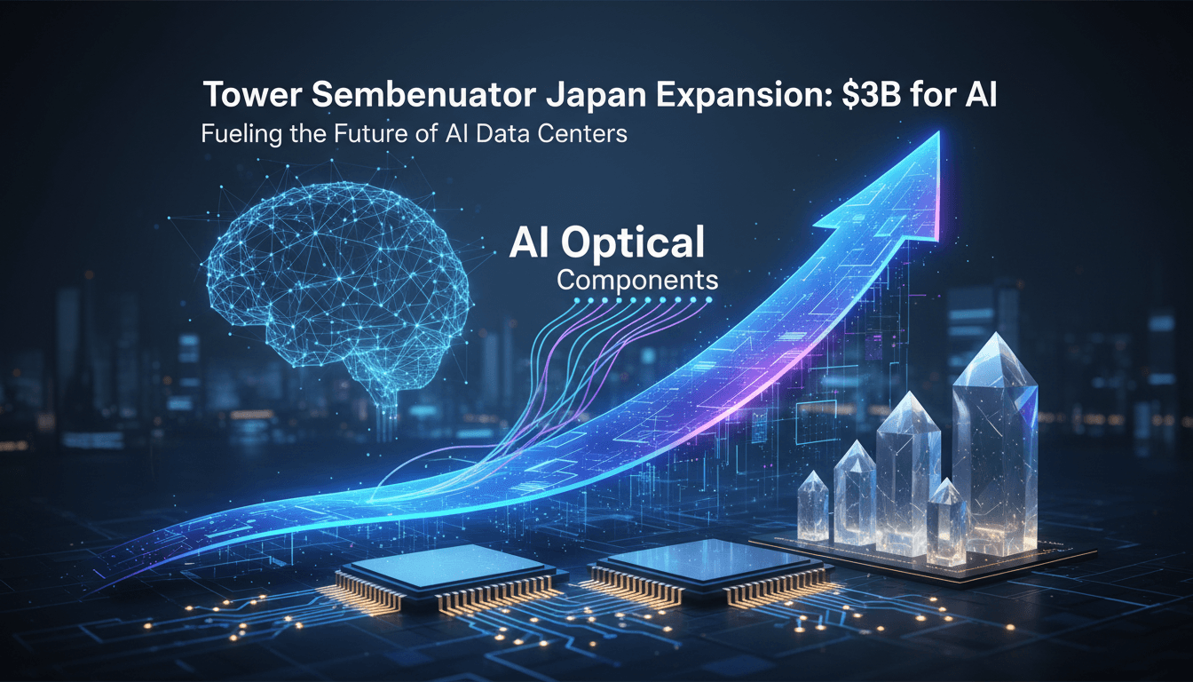 Tower Semiconductor announces $3 billion expansion in Japan for AI optical components