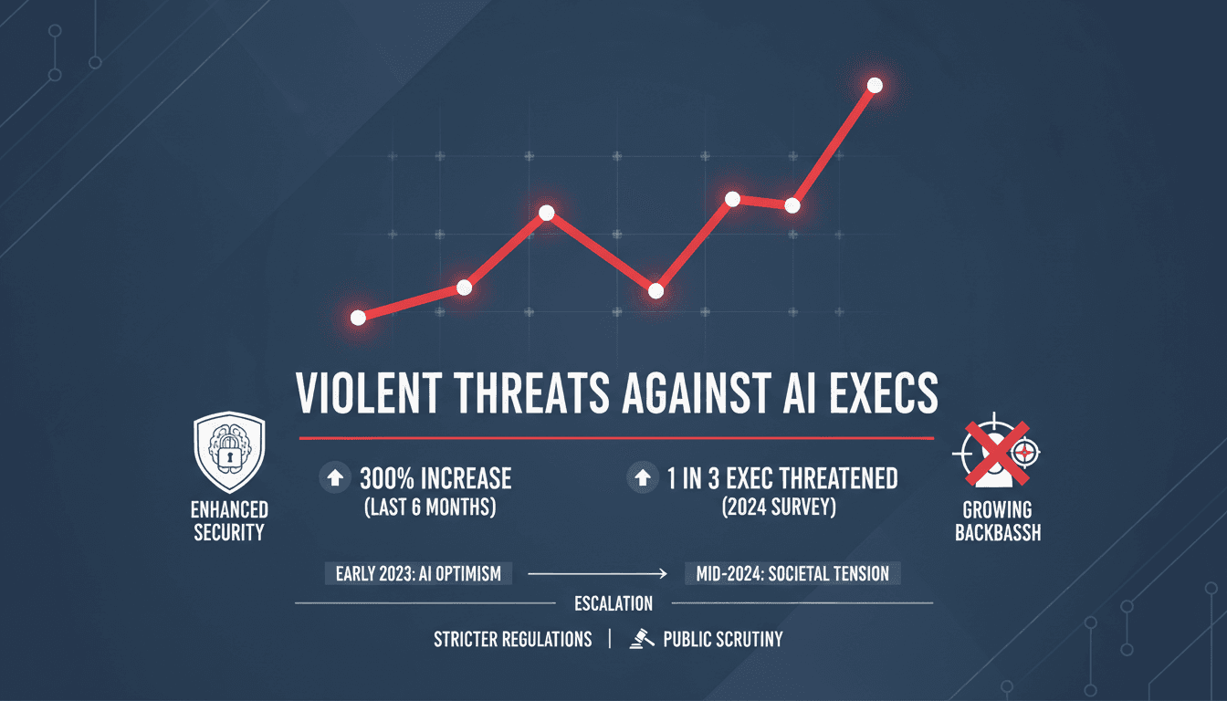 AI executives enhancing security measures in response to threats