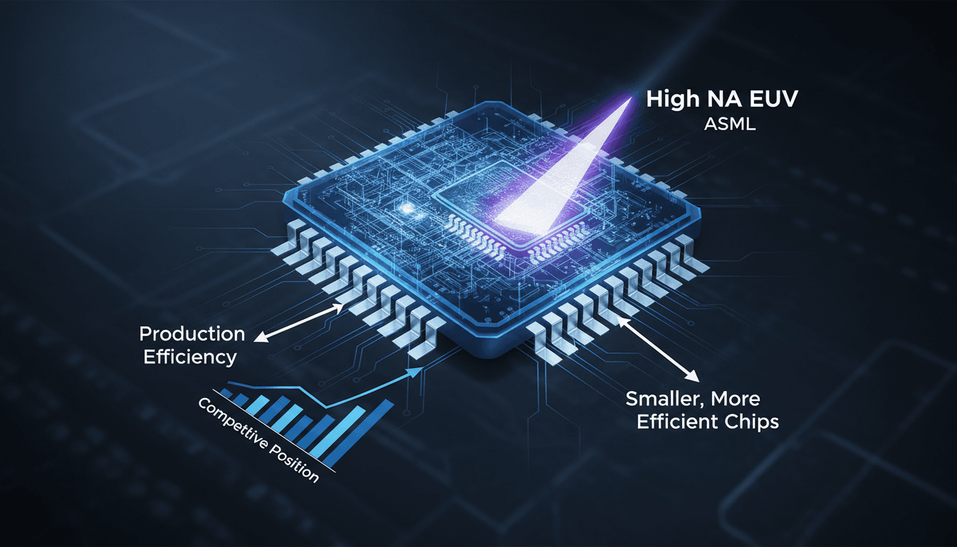 Intel's High NA EUV machines for Panther Lake chip production