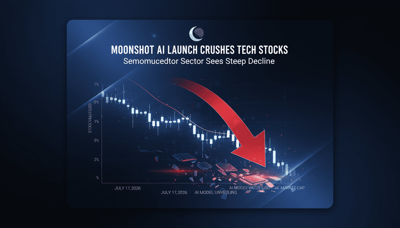 Moonshot AI's new model launch triggers significant selloff in tech stocks