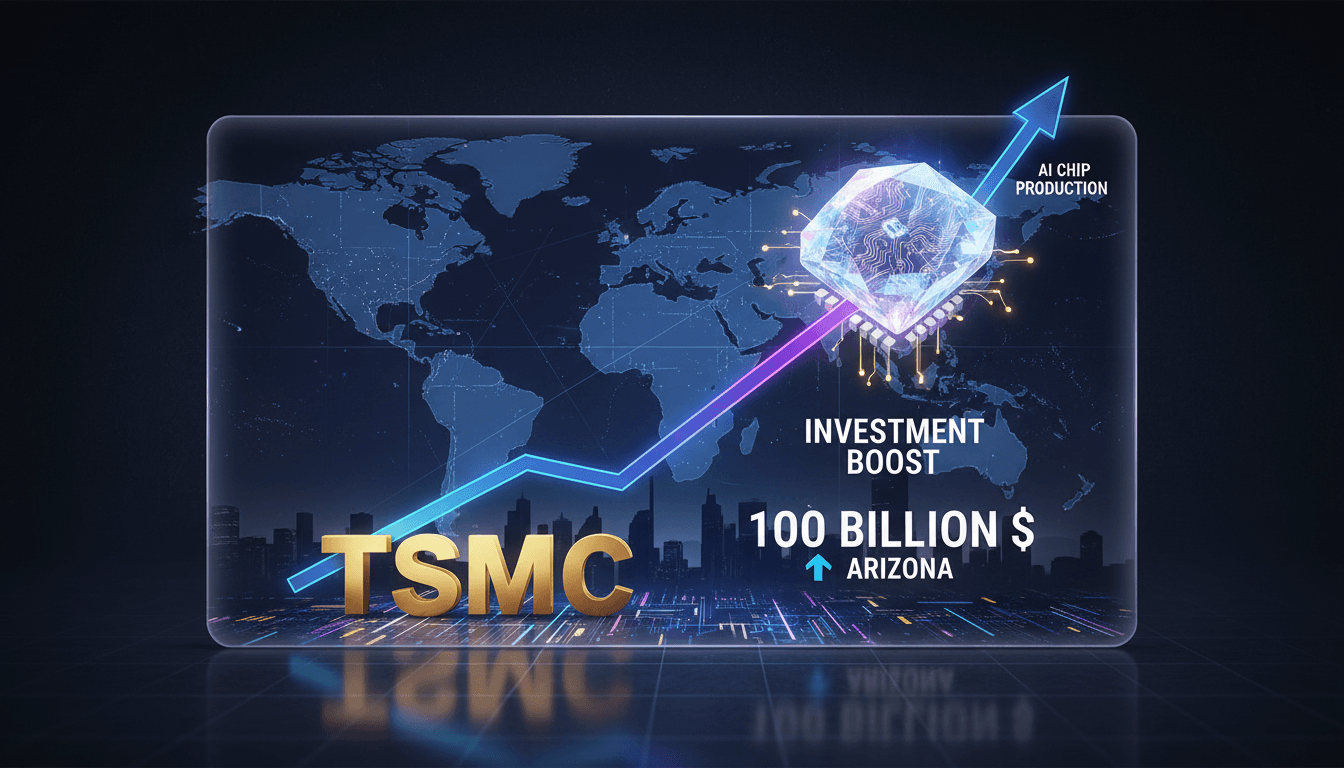 TSMC's Arizona facility with AI chip production focus