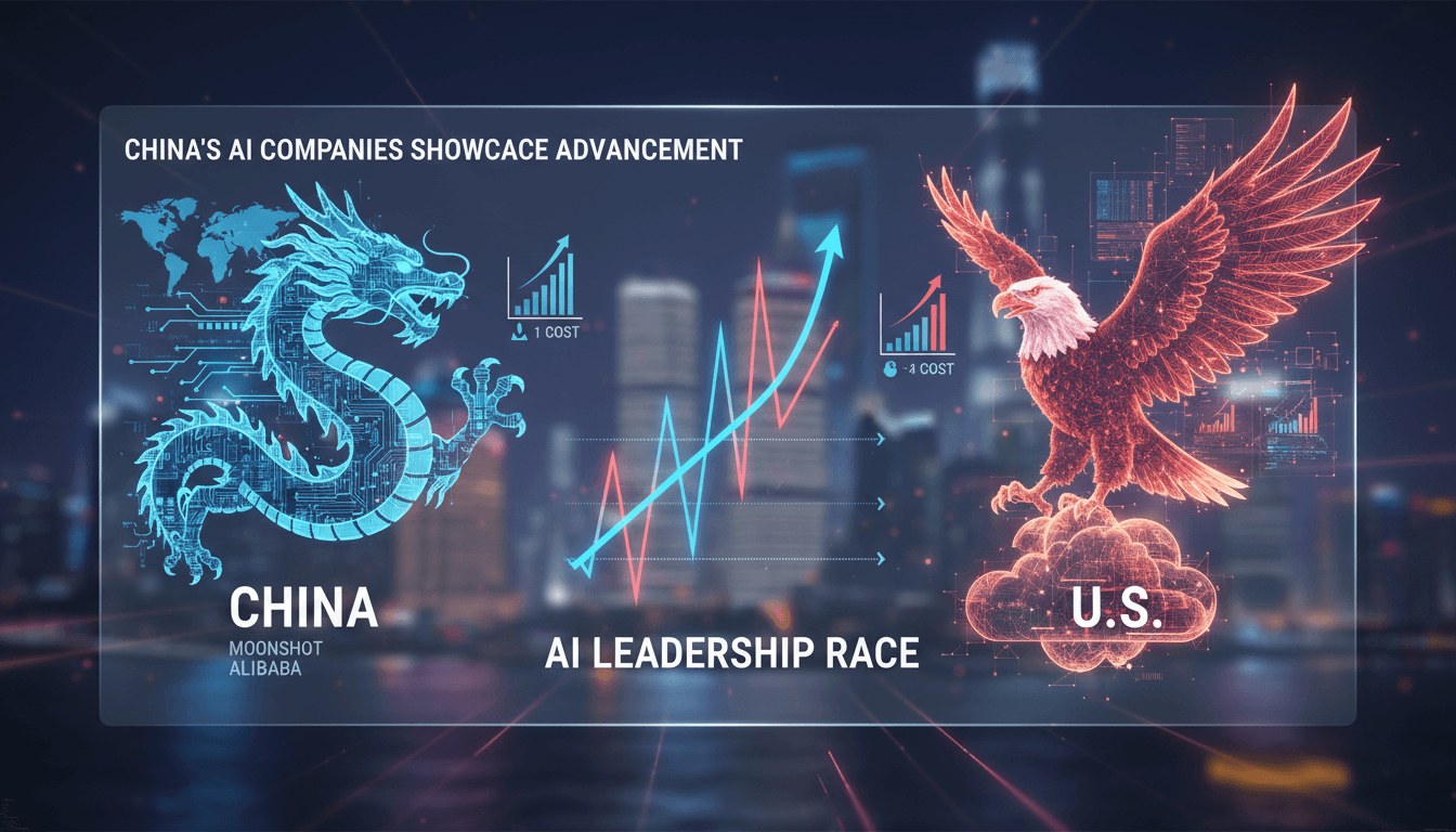 Chinese AI companies showcase advancements at World AI Conference in Shanghai.
