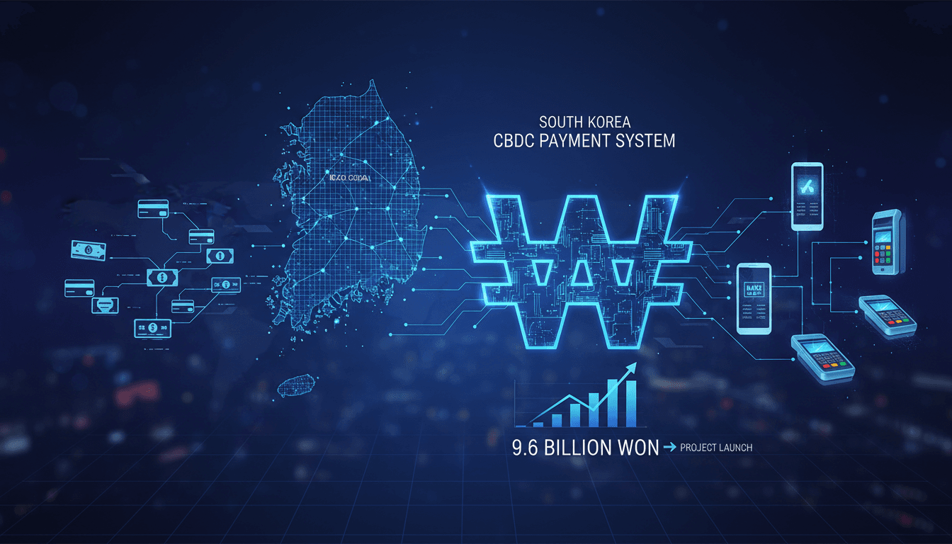 South Korea's Central Bank Digital Currency payment system launch