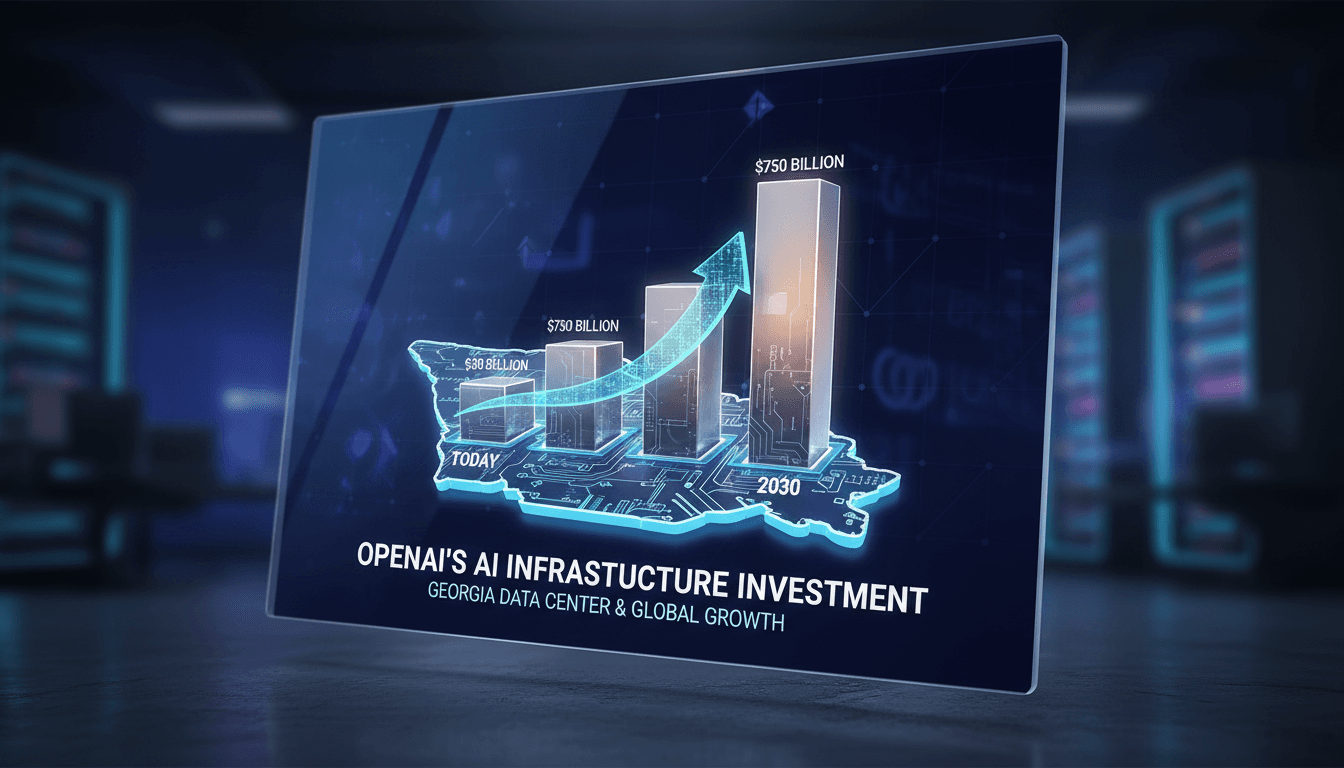 OpenAI's new data center investment announcement in Georgia