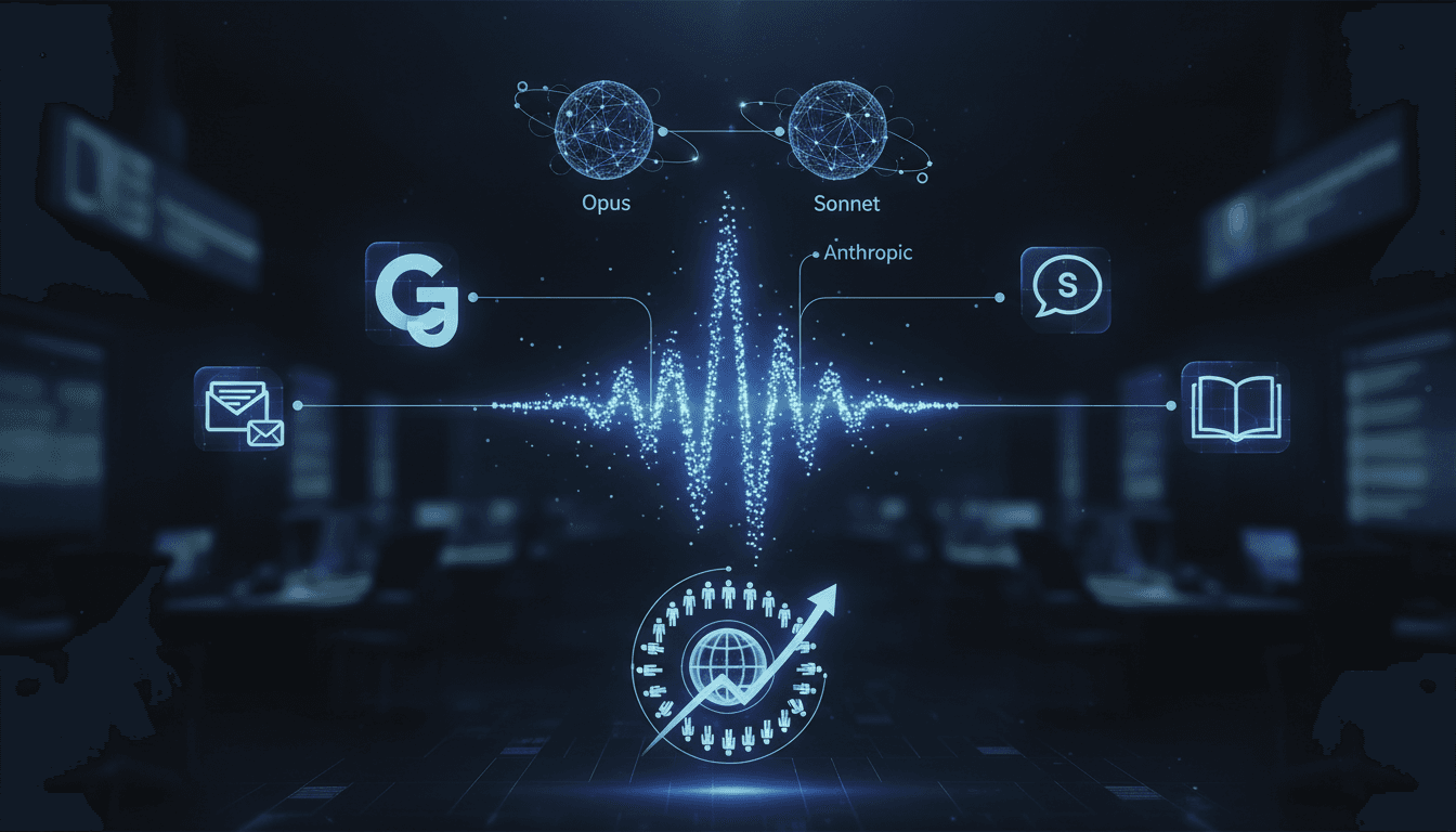 Anthropic's voice mode integration with popular applications