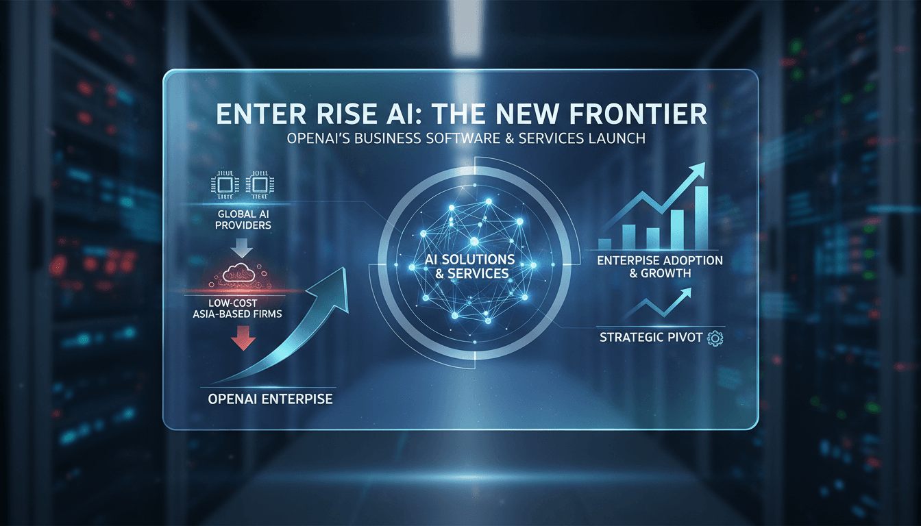 OpenAI corporate software launch for enterprise AI applications