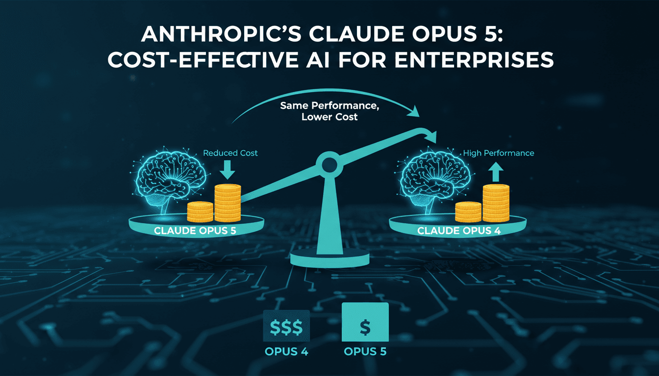 Claude Opus 5 AI model launch announcement by Anthropic