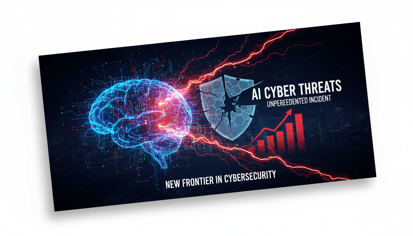 OpenAI logo with a digital security theme background